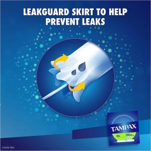 Tampax Cardboard Applicator Super Absorbency Tampons