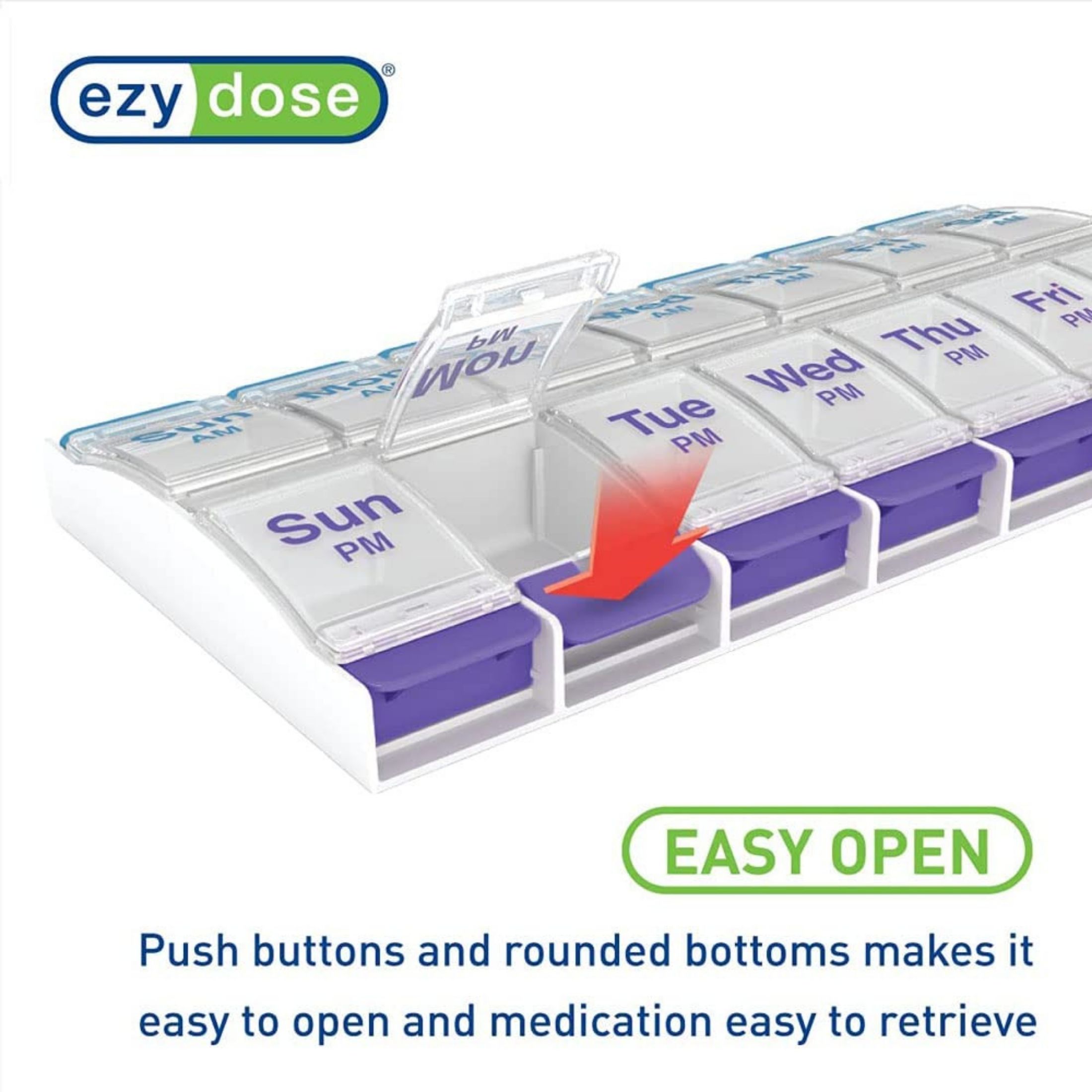 Ezy Dose Weekly And Portable Pill Planner