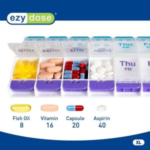 Ezy Dose Weekly And Portable Pill Planner
