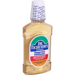 Dr Tichenors Antiseptic Mouthwash, Concentrated Formula, Peppermint