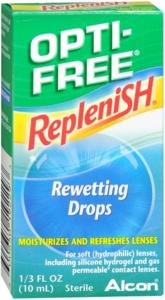 Opti Free Replenish Rewetting Drops - 10 mL