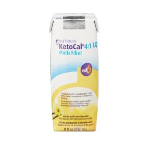 1 Oral Supplement / Tube Feeding Formula KetoCal 4:1 Vanilla 237 mL, 27EA/CS