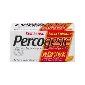 Percogesic Extra Strength Pain Reliever Coated Caplets