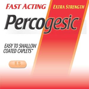 Percogesic Extra Strength Pain Reliever Coated Caplets