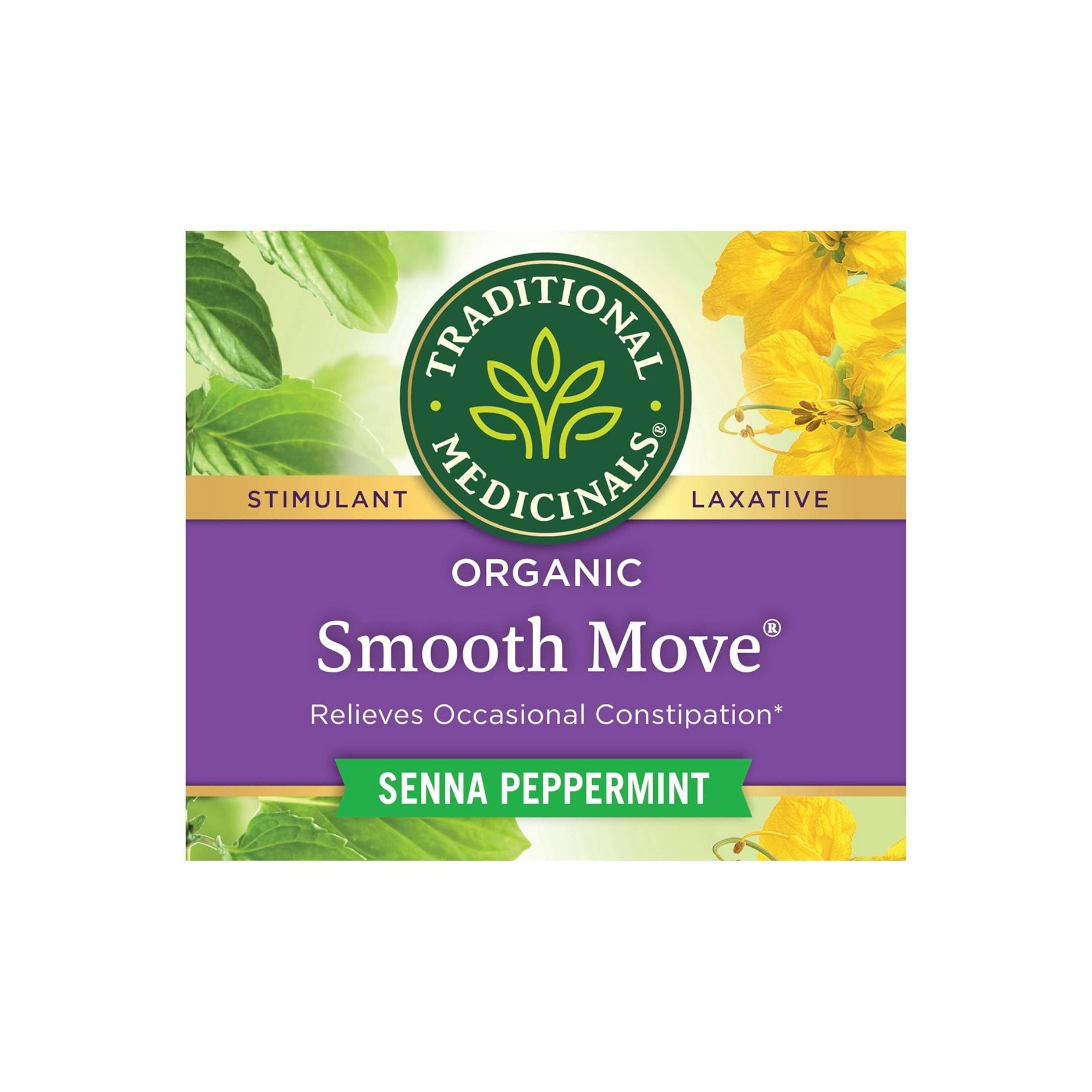Traditional Medicinals Organic, Original With Senna, Smooth Move, Bags Herbal Tea