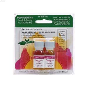LorAnn Gourmet Natural Peppermint Oil 0.125 Oz