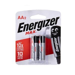 Energizer MAX Alkaline Batteries, 2 Batteries/Pack 2 Batteries/AA Battery