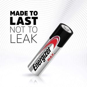 Energizer MAX Alkaline Batteries, 2 Batteries/Pack 2 Batteries/AA Battery