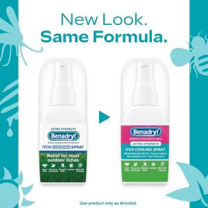 Benadryl Itch Cooling Spray, Extra Strength 2 Fl Oz