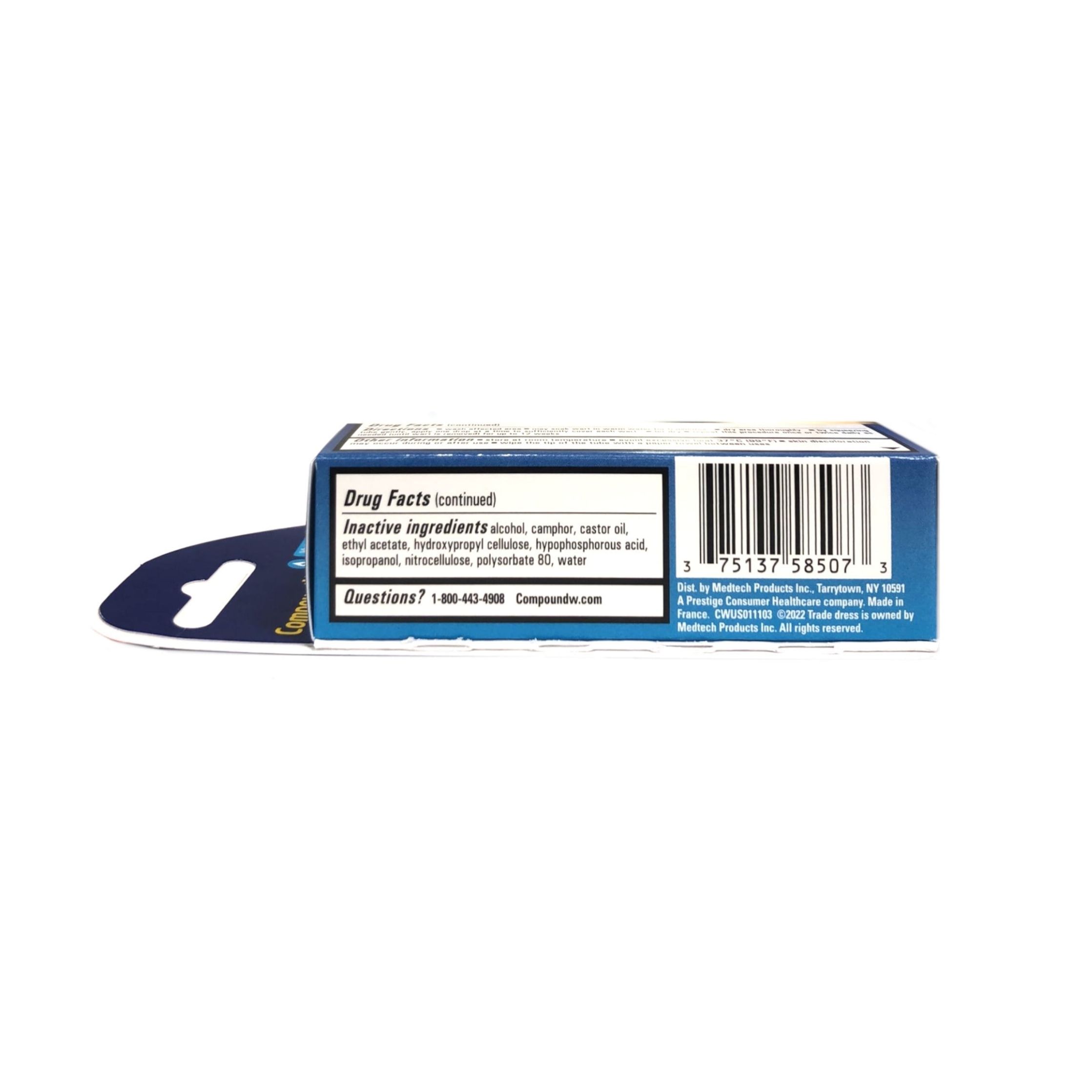 Compound W Gel Maximum Strength Fast Acting Wart Remover 0.25 Oz