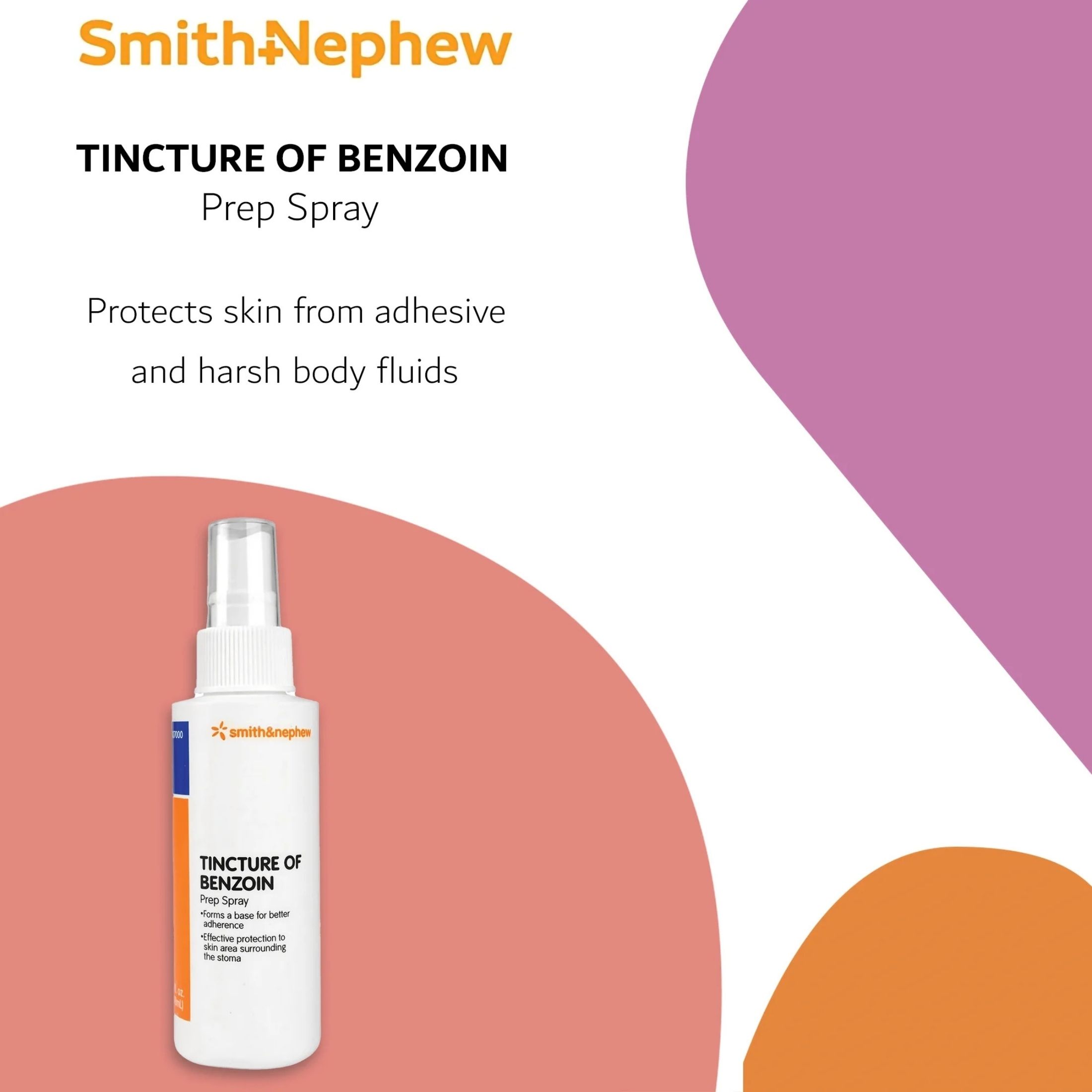 Smith & Nephew Tincture Of Benzoin Pump Spray 4 Oz