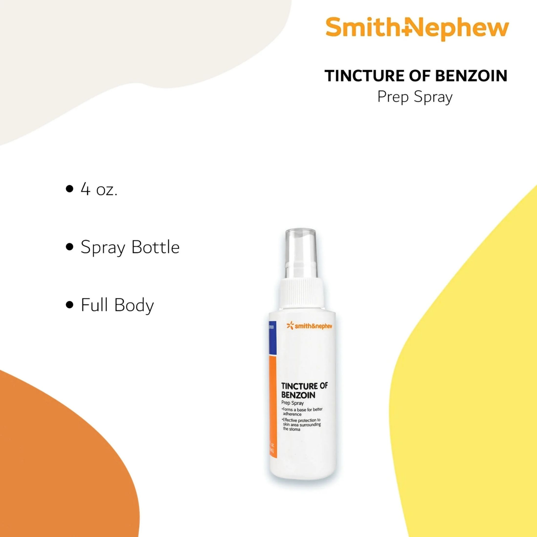 Smith & Nephew Tincture Of Benzoin Pump Spray 4 Oz