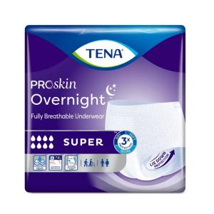 Tena Overnight Super Absorbent Underwear, Medium 1053408