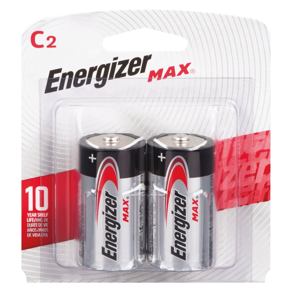 Energizer Max C Cell Alkaline Batteries