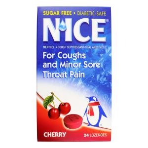 Nice Lozenges Cherry Sugar Fr