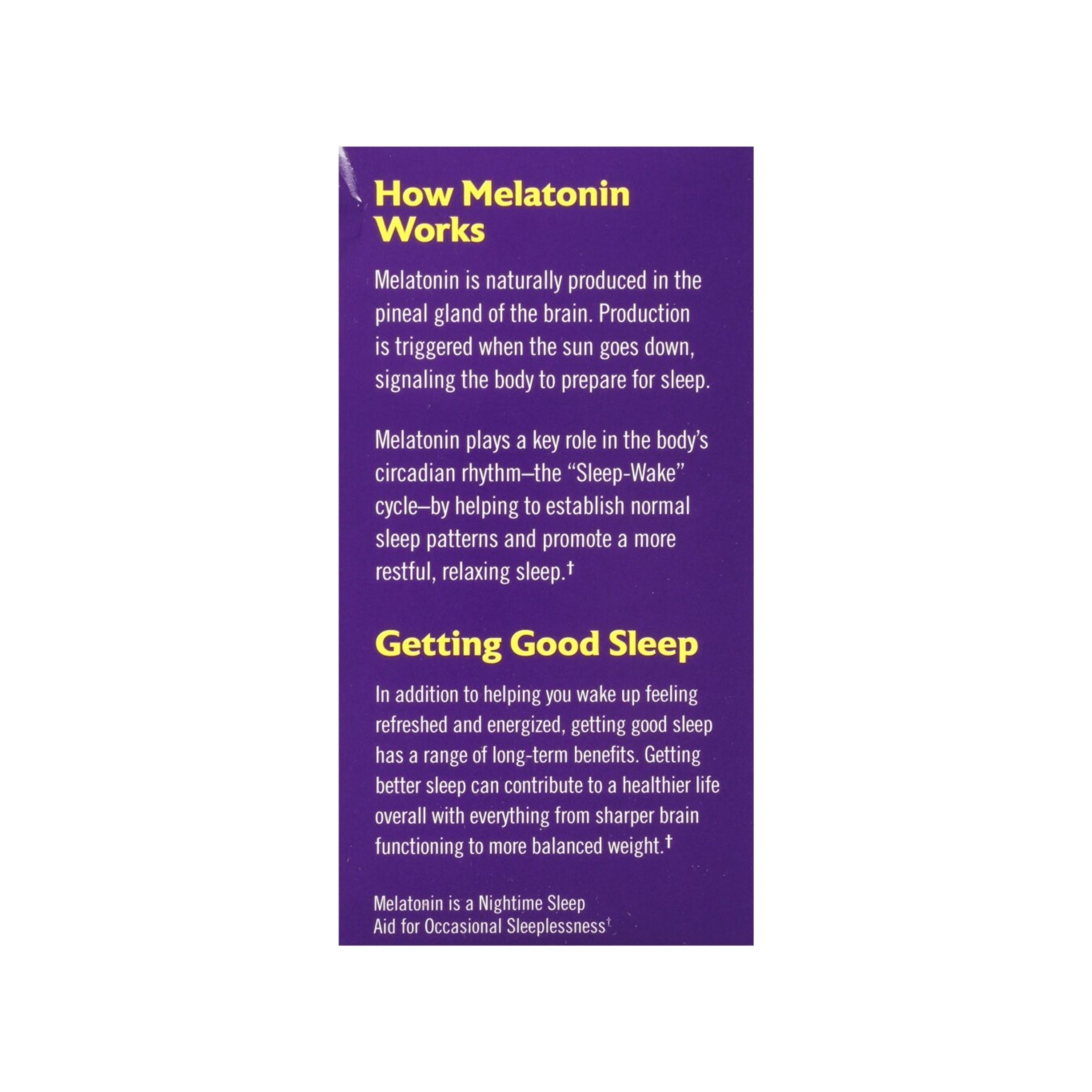 Natrol Advanced Sleep Melatonin — 10 Mg – 100 Tablets