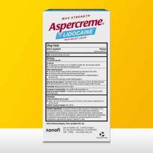 Aspercreme Lidocaine With Essential Oils Rosemary Mint