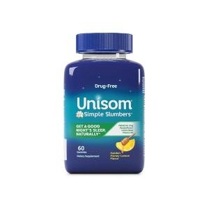 Unisom Simple Slumbers Gummies, Golden Honey Lemon