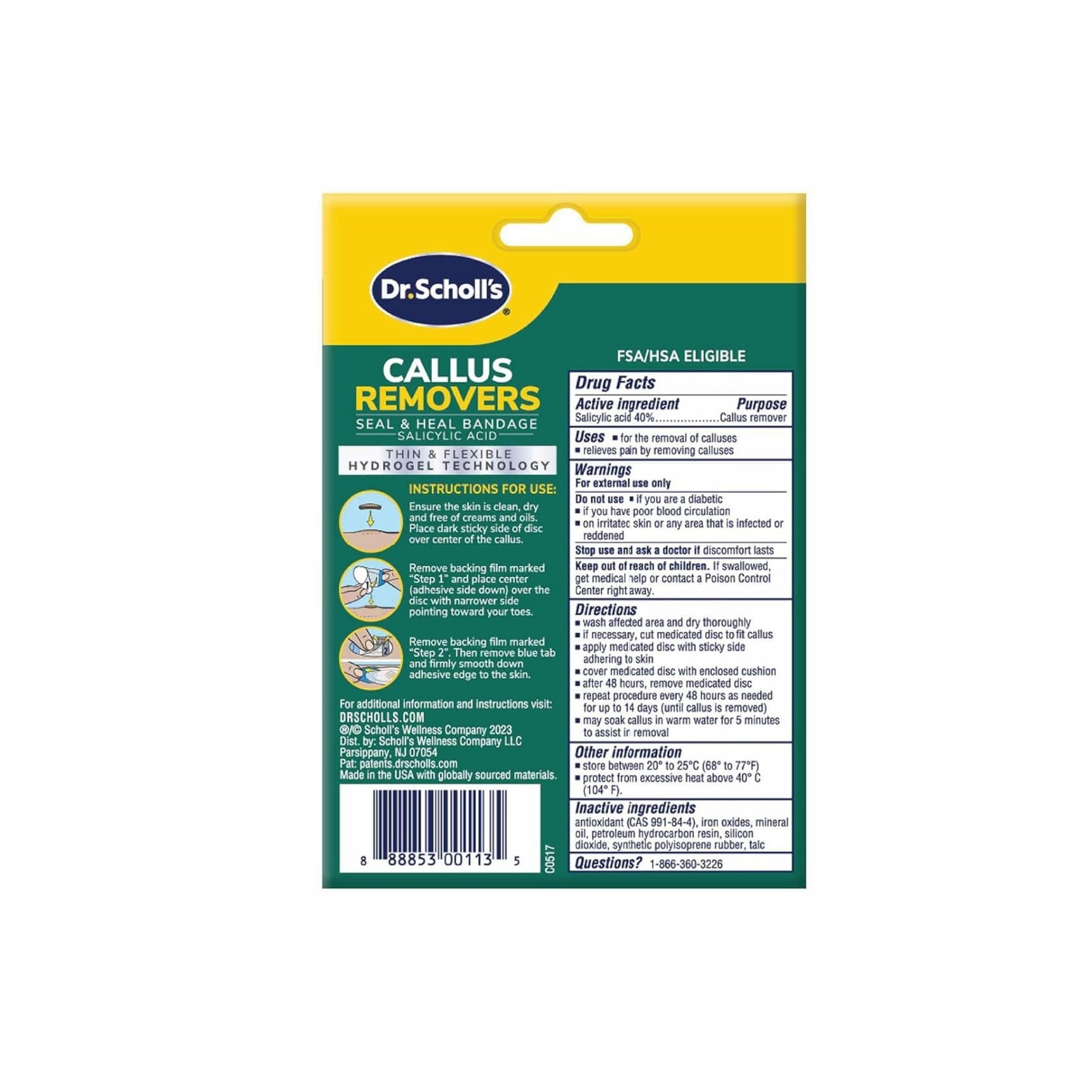Dr. Scholl's Callus Removers