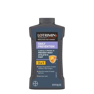 Lotrimin Antifungal Powder Athlete's Foot Daily Prevention - 3oz