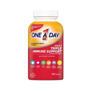 One A Day Complete Multivitamin, Triple Immune Support, Adult, Tablets