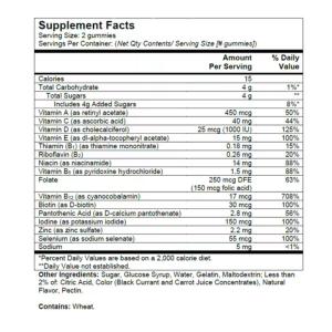 One A Day Advanced Multivitamin, Immunity + Brain Support, Women's 50+, Gummies
