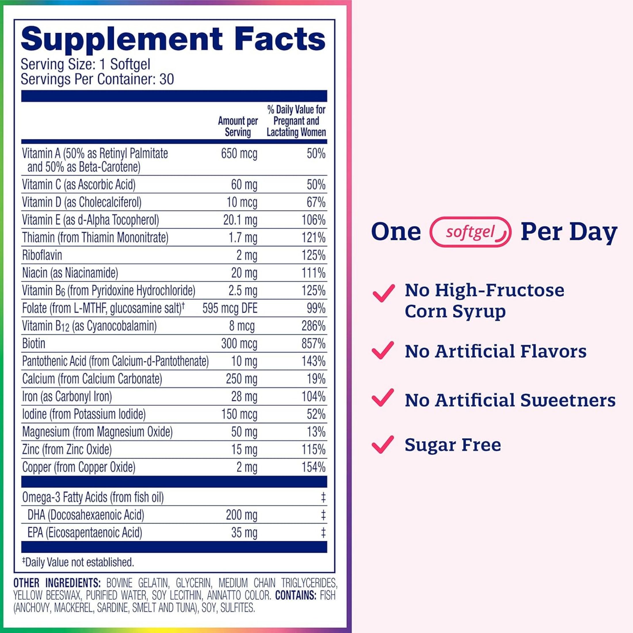 Enfamil Enfamom Prenatal Vitamin & Mineral Supplement - 30 Softgels