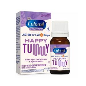 Enfamil Breastfed Infant Probiotics & Vitamin D Dual Probiotic – 0.3 Fl Oz