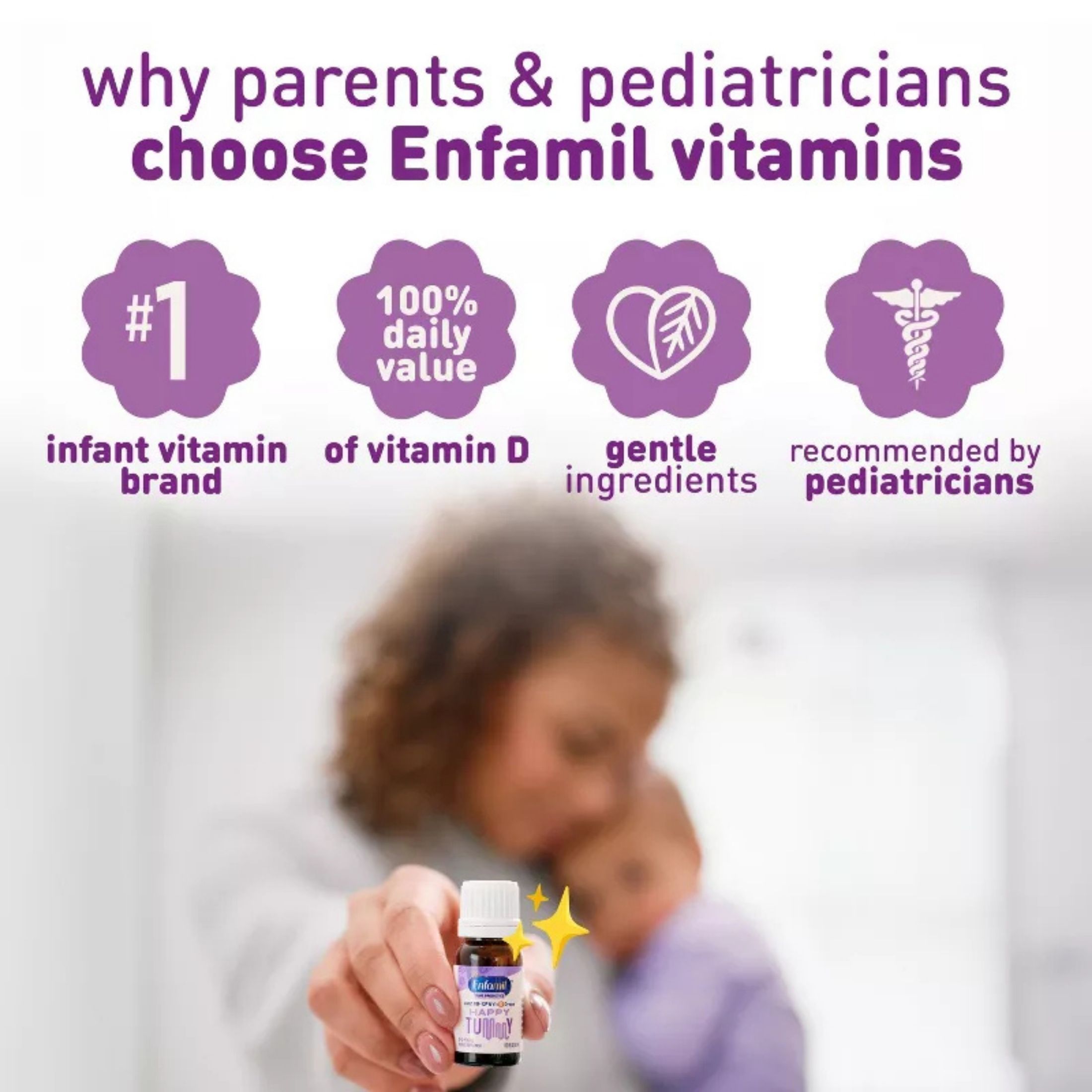Enfamil Breastfed Infant Probiotics & Vitamin D Dual Probiotic – 0.3 Fl Oz
