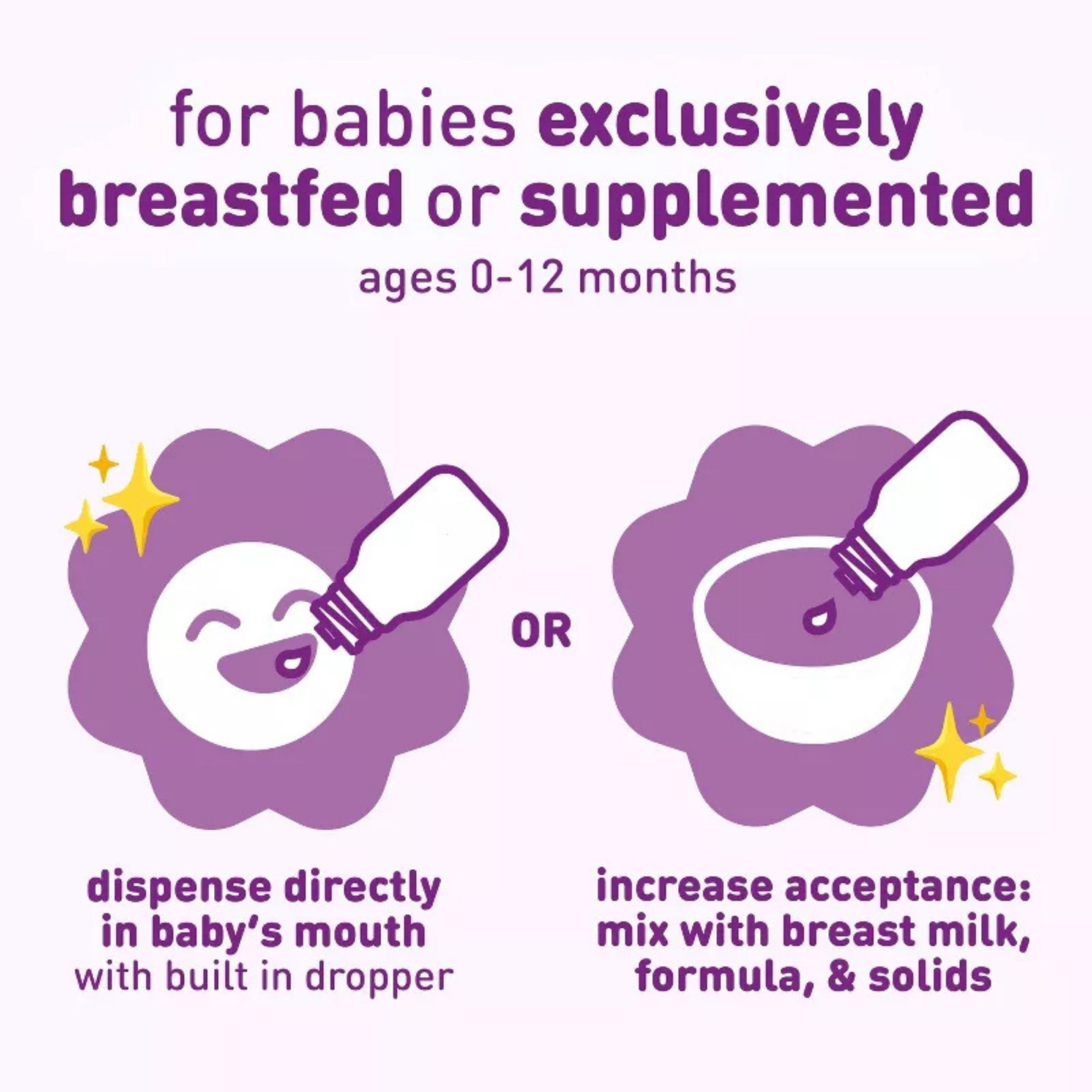 Enfamil Breastfed Infant Probiotics & Vitamin D Dual Probiotic – 0.3 Fl Oz