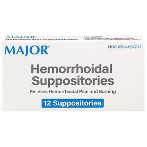 Major Hemorrhoidal Suppositories