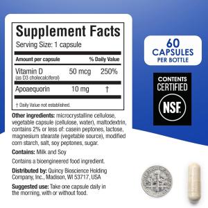 Prevagen Improves Memory, Regular Strength, Capsules