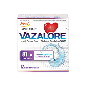 Vazalore Aspirin, 81 Mg, Capsules