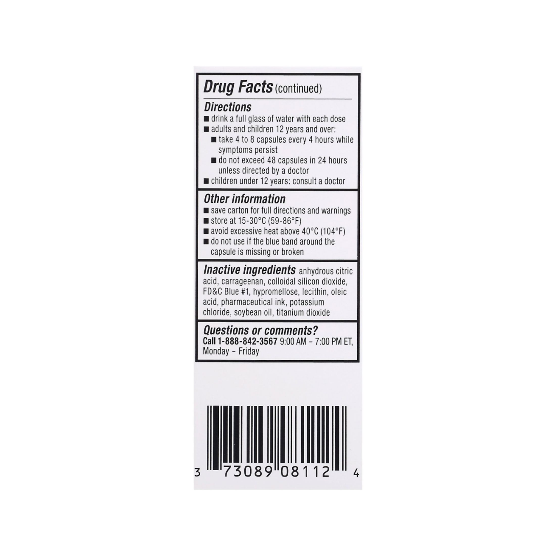 Vazalore Aspirin, 81 Mg, Capsules