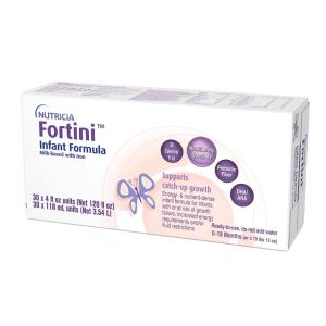 Fortini Nutricia Infant Formula - Milk-Based With Iron - 4 Fl Oz Carton (Case Of 30)
