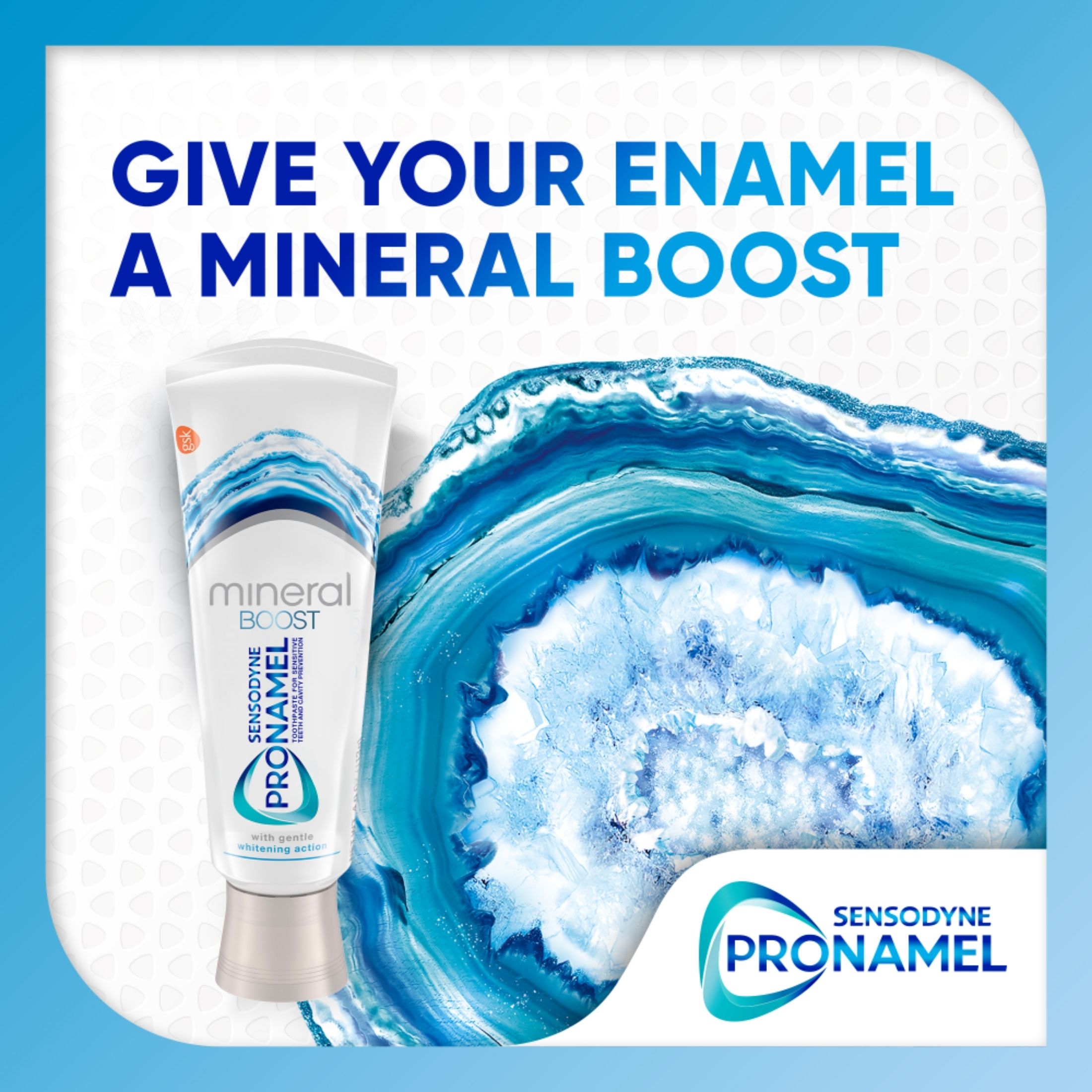 Sensodyne Pronamel Mineral Boost Whitening Action Toothpaste