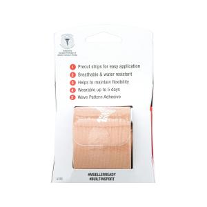 Mueller Sports Medicine 20 Pre-Cut I-Strips Typhoon Elite Kinesiology Tape