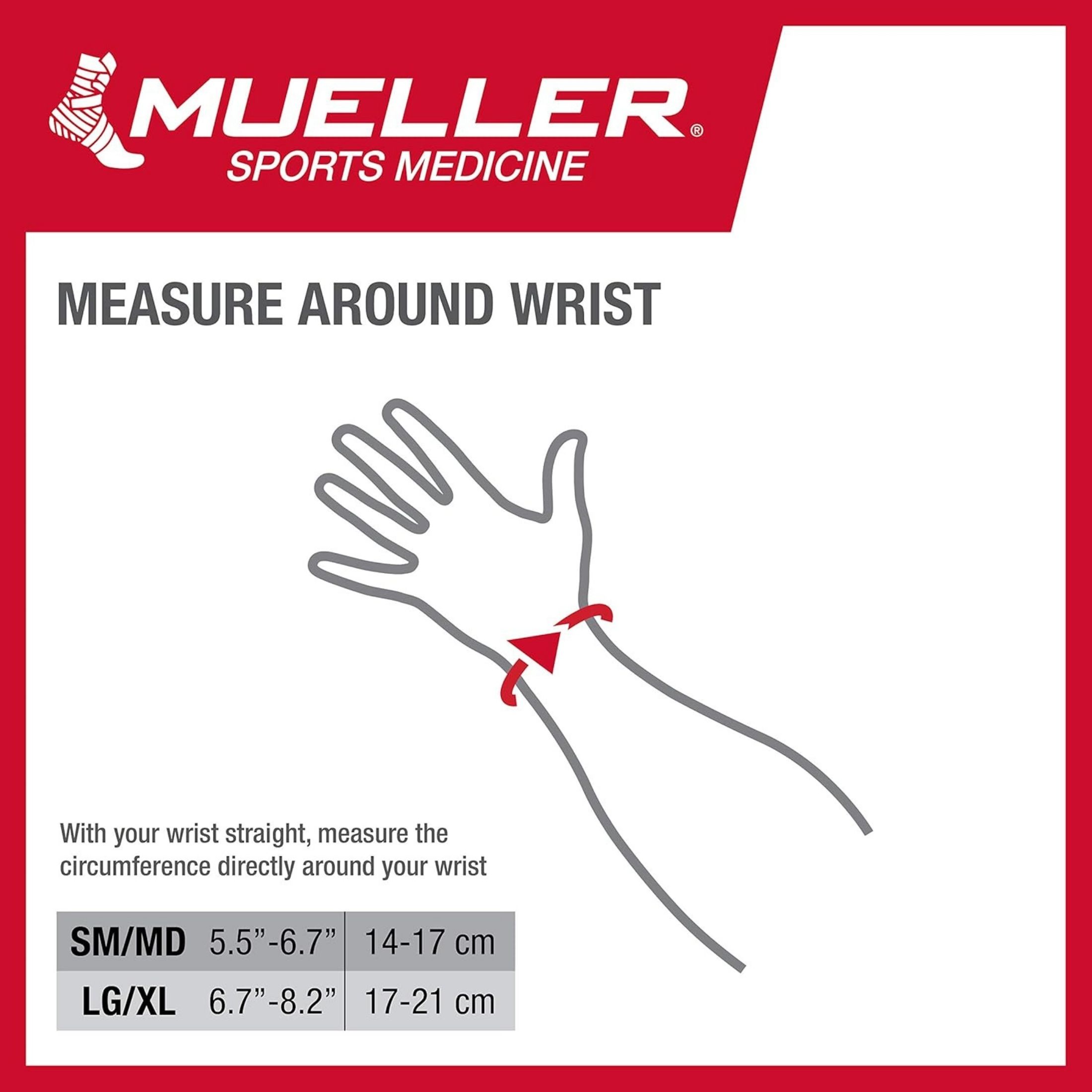Mueller X-Stay Adjustable Wrist Stabilizer, Small/Medium