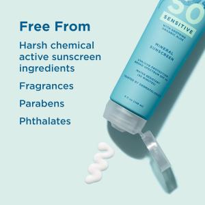 Blue Lizard Sport Mineral Sunscreen Lotion - SPF 50 - 5 Fl Oz