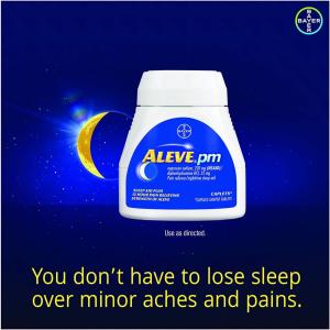 Aleve Pain Reliever/Nighttime Sleep Aid, Pm, Caplets