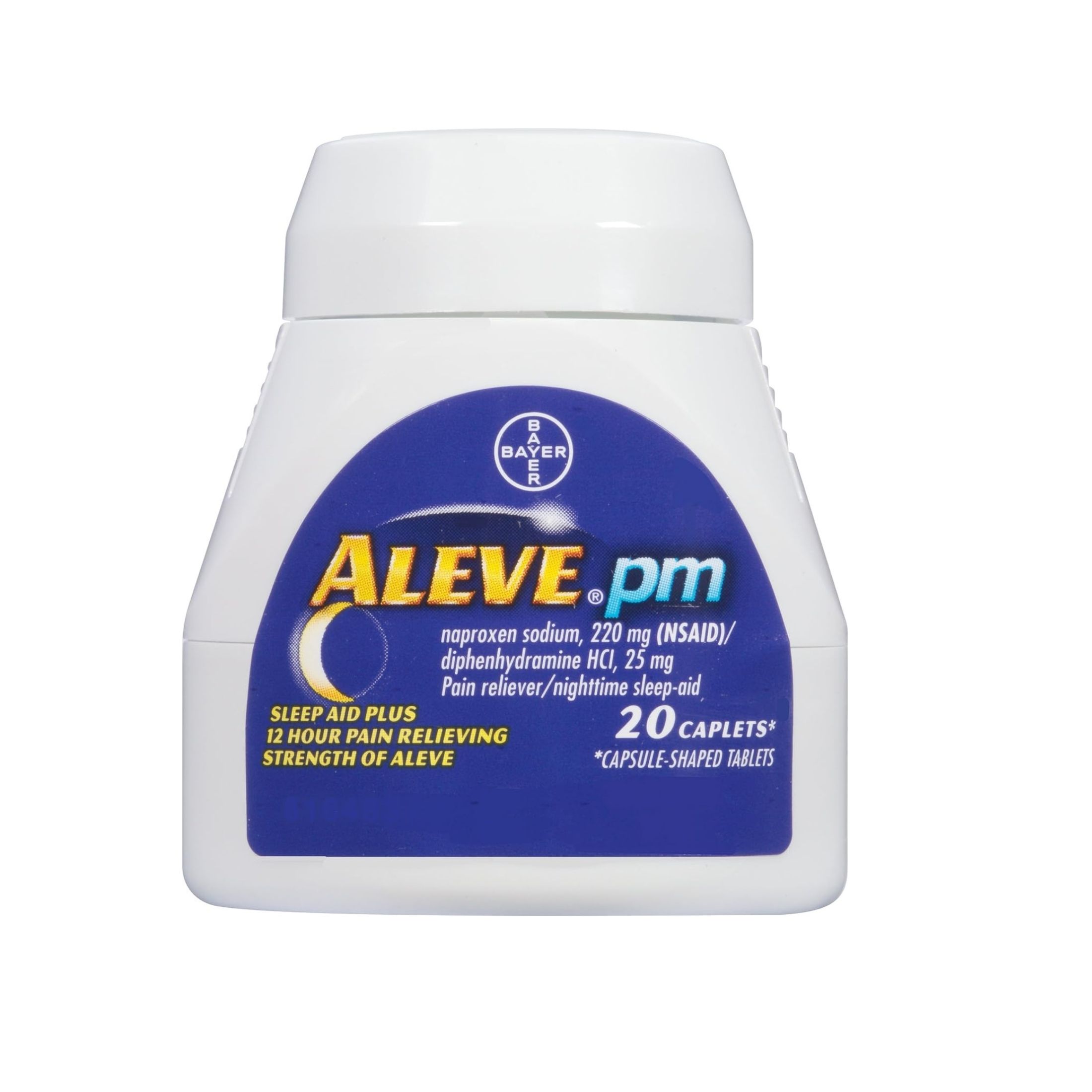 Aleve Pain Reliever/Nighttime Sleep Aid, Pm, Caplets