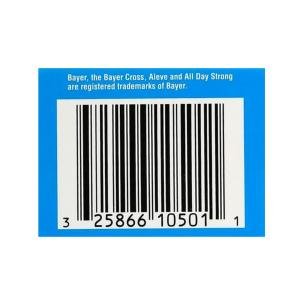 Aleve PM Pain Reliever/Nighttime Sleep-Aid Caplets 50 Ea Box