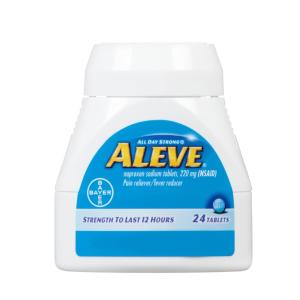 Aleve Pain Reliever/Fever Reducer, 220 Mg, Tablets