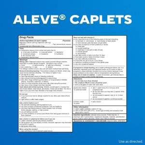 Aleve All Day Strong 220 Mg Pain Reliever/Fever Reducer 24 Caplets