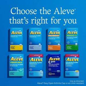 Aleve All Day Strong 220 Mg Back & Muscle Pain Tablets 24 Ea Box