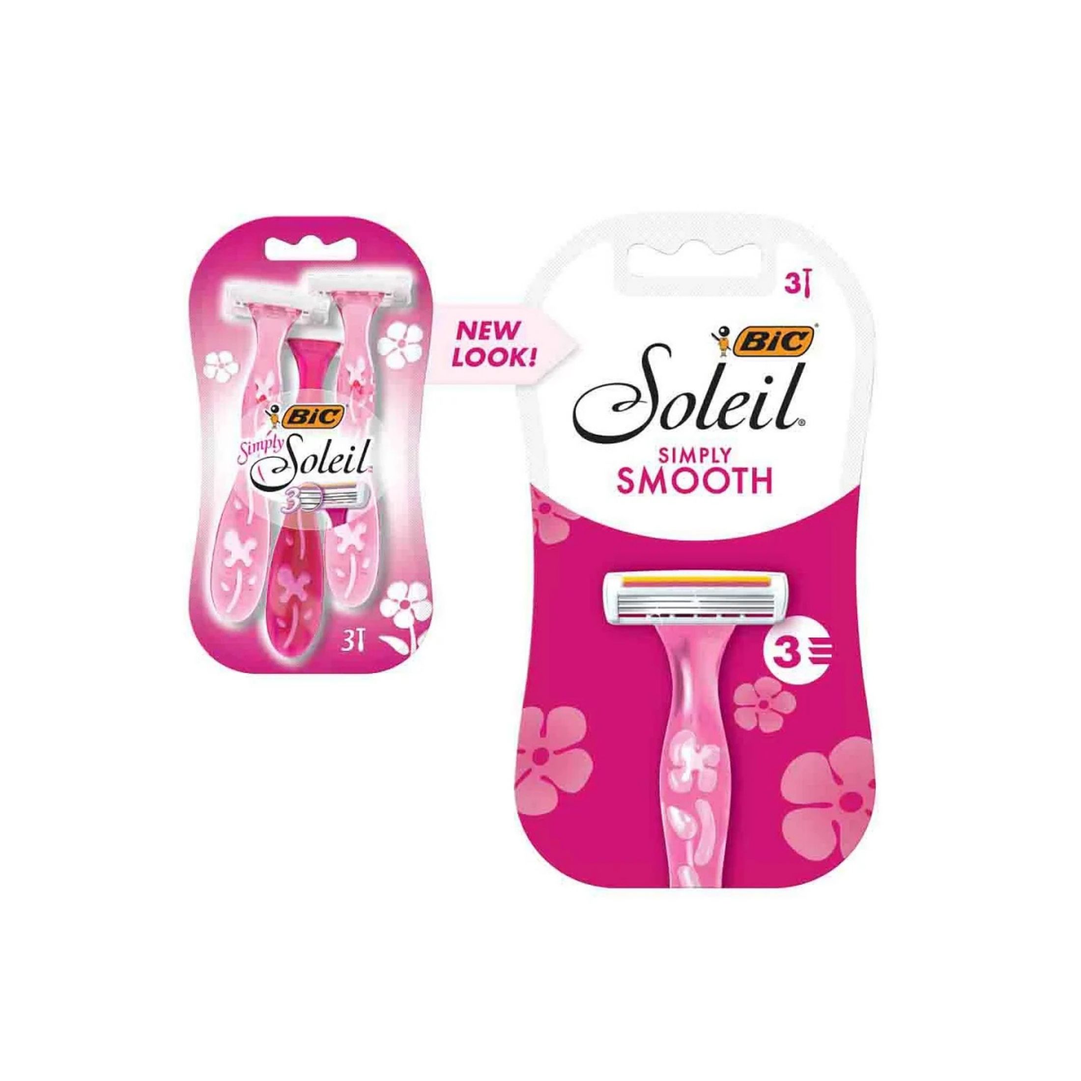 BIC Soleil Simply Smooth Disposable Razors - 3ct