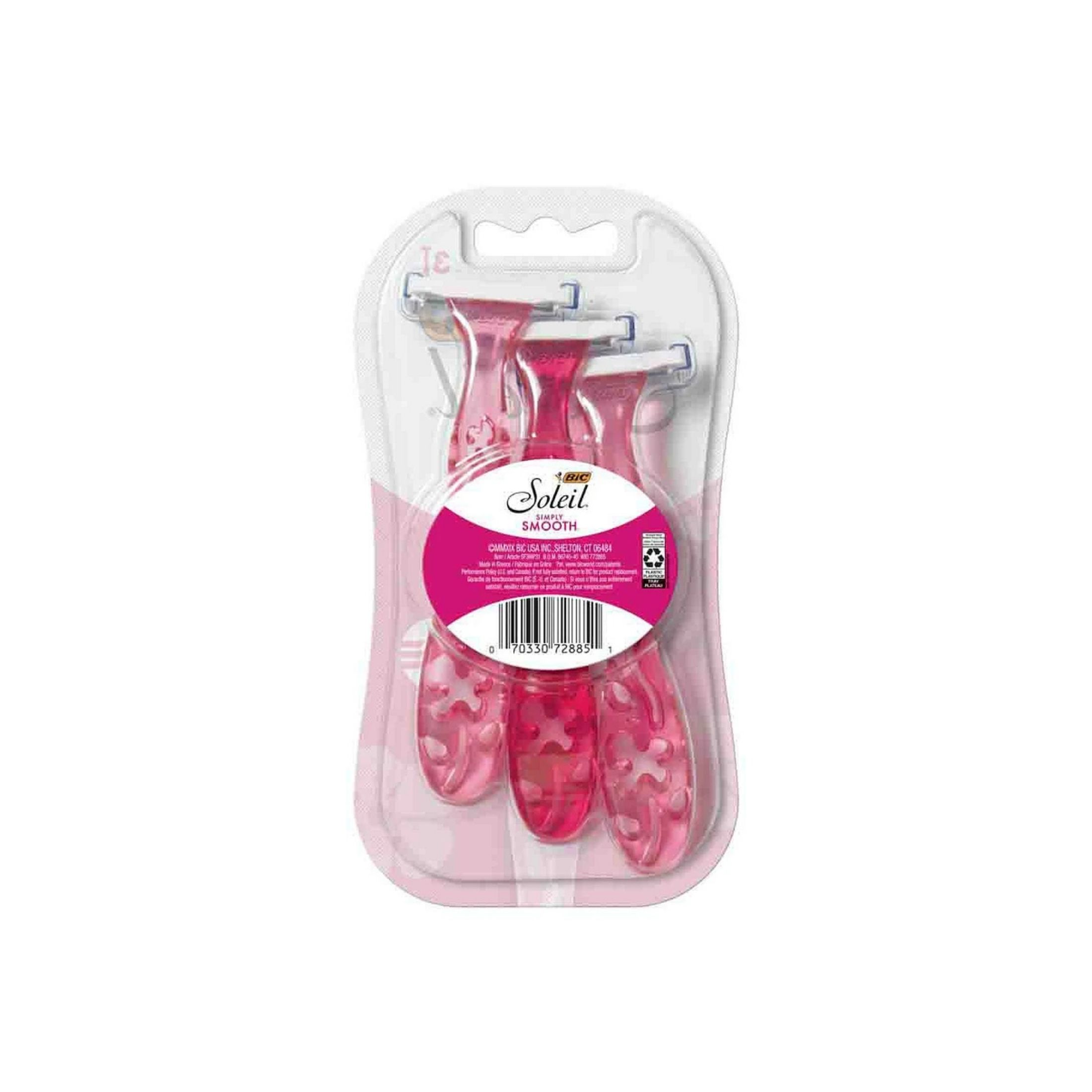 BIC Soleil Simply Smooth Disposable Razors - 3ct