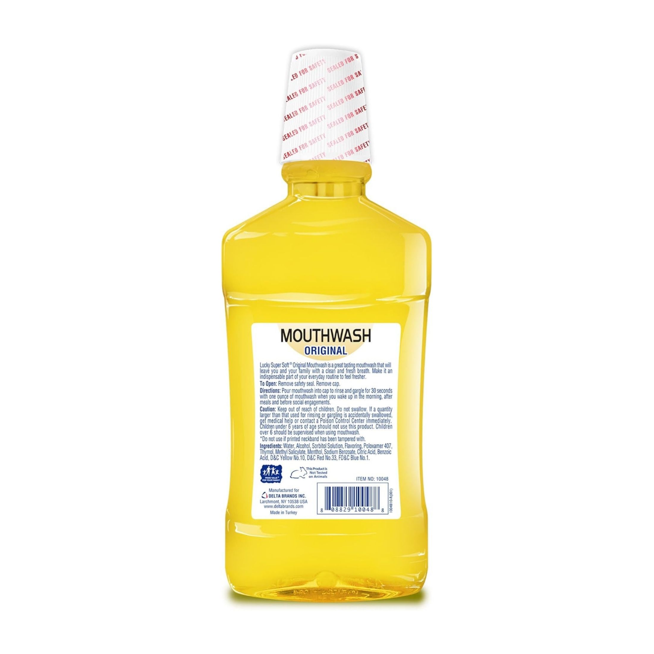 Lucky Super Soft Mouthwash Original 16.9oz/12