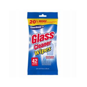 PowerHouse Glass Cleaner Wipes