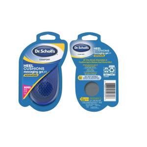 Dr. Scholl's Massaging Gel Advanced Heel Cushions For Women Size 6-10